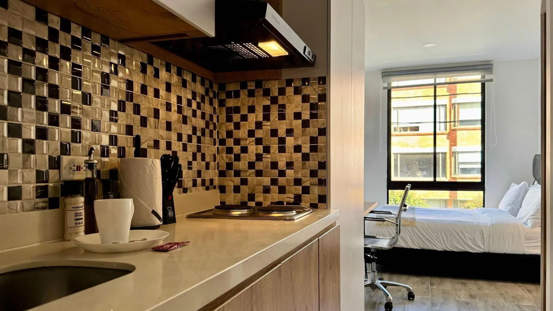 Radiant 1Br In Santa Barbara Apartment Bogota
